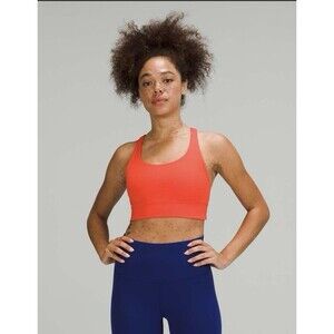 Lululemon Energy Longline  Sports Bra Size 10